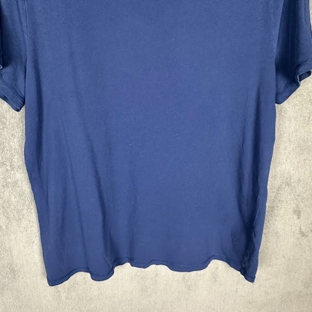 Life Is Good Tshirt Womens Large Blue Short Sleeve V Neck Comfort Summer Beach - Picture 6 of 12